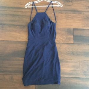 Navy blue dress